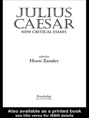 cover image of Julius Caesar